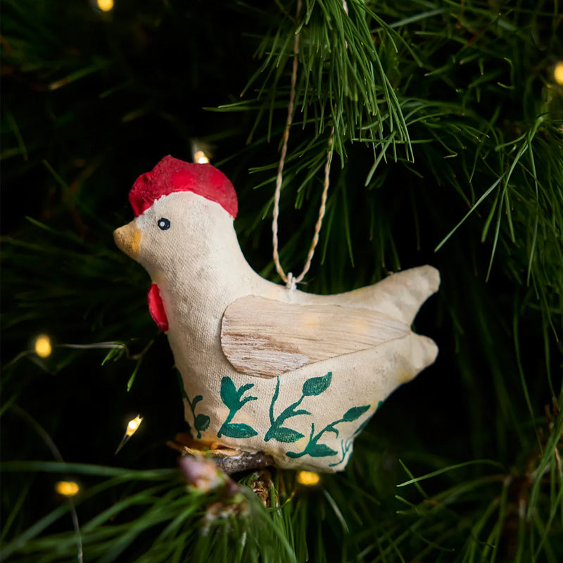 Hanging Decoration - Chicken - Canvas