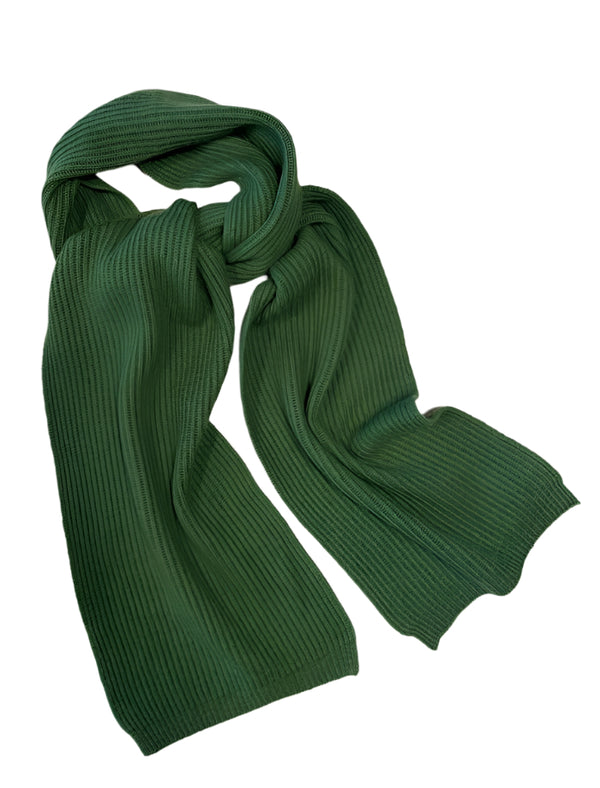 Scarf - Pure Cashmere Rib Knit