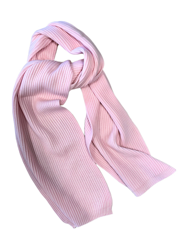 Scarf - Pure Cashmere Rib Knit