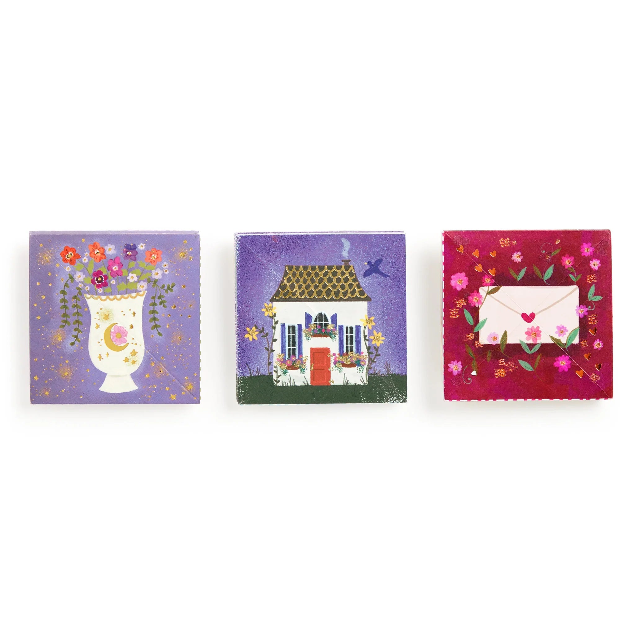 Charm Cards Pocket Notes - Set of 12