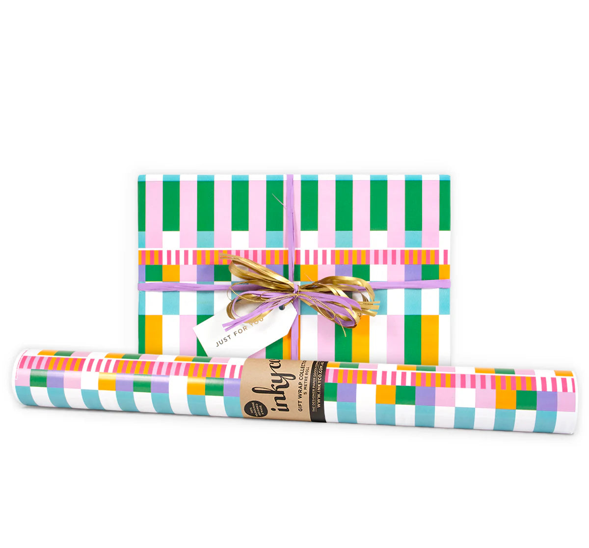 Wrapping Paper Roll - Assorted Designs - 5 Metres