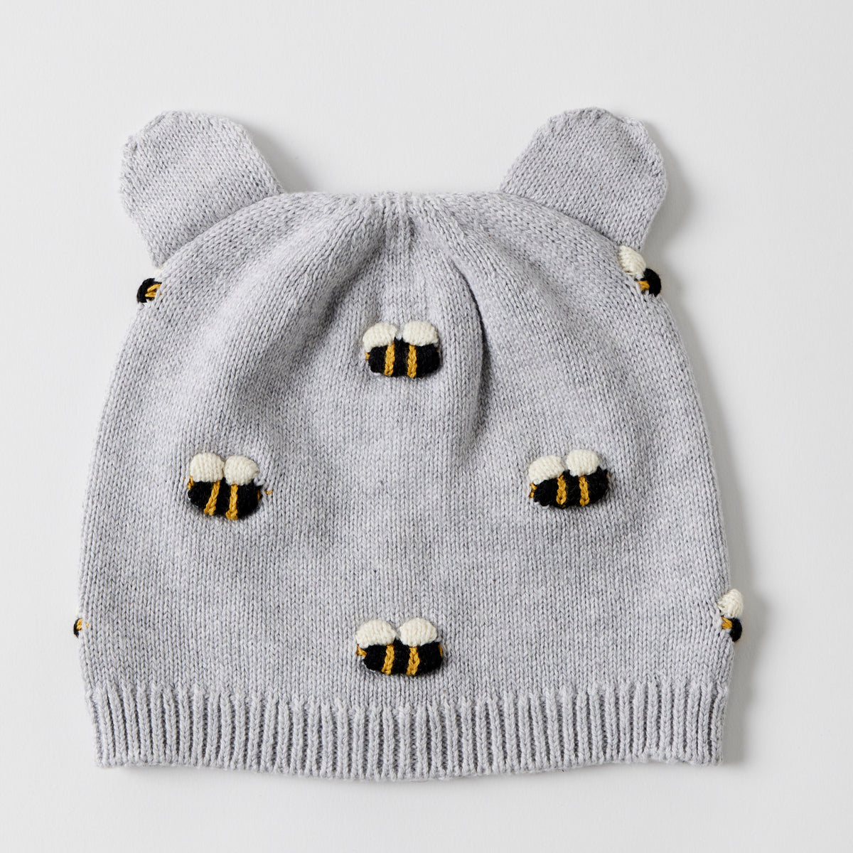 Cotton Knit Beanie - Honey Bee