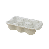 Egg Crate - Stoneware - White Speckle