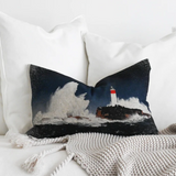 Cushion - Organic Flax - The Lighthouse