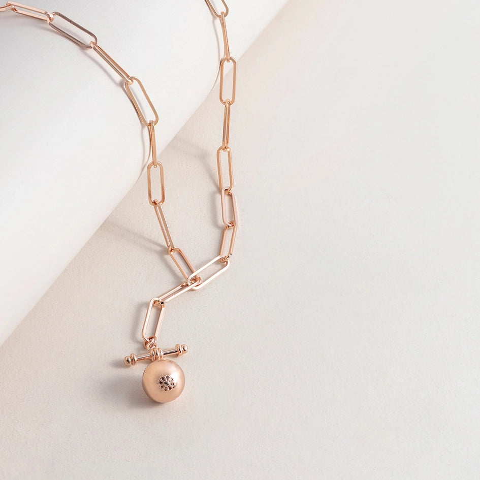 Necklace - Drop Ball Fob Necklace