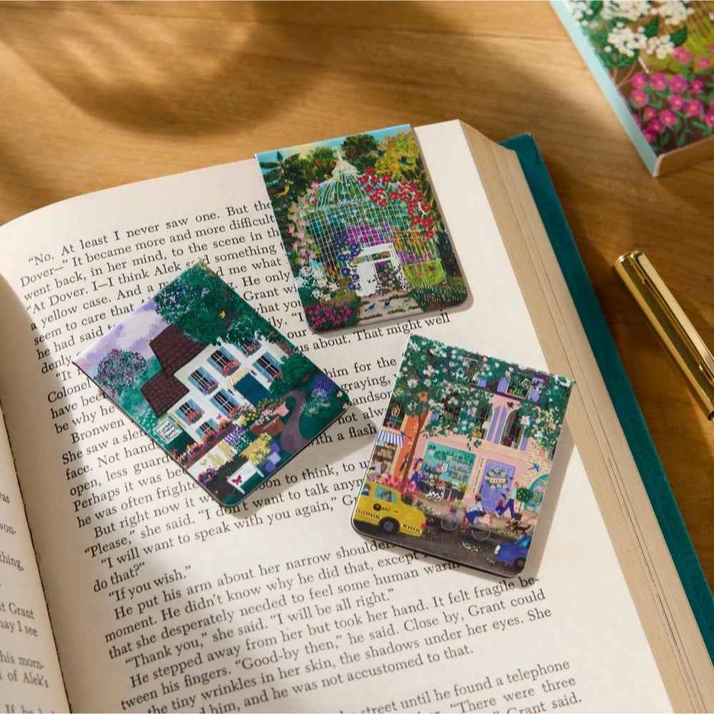 Magnetic Bookmarks - Joy Laforme Everblooming Set of 3