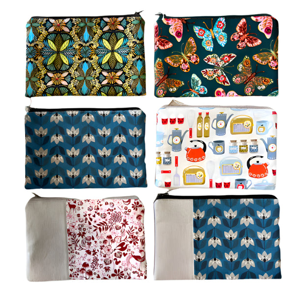 Tassie-Made Fabric Pouches and Cases