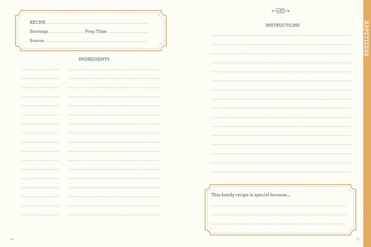 Journal - Our Family Recipes