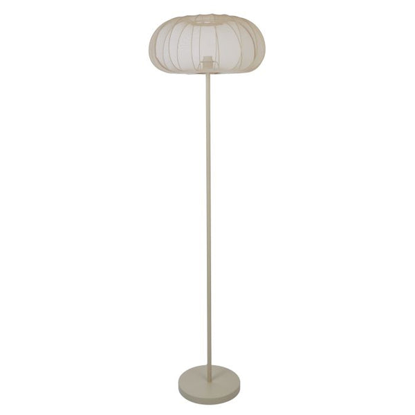 Floor Lamp - Mesh Shade Beige