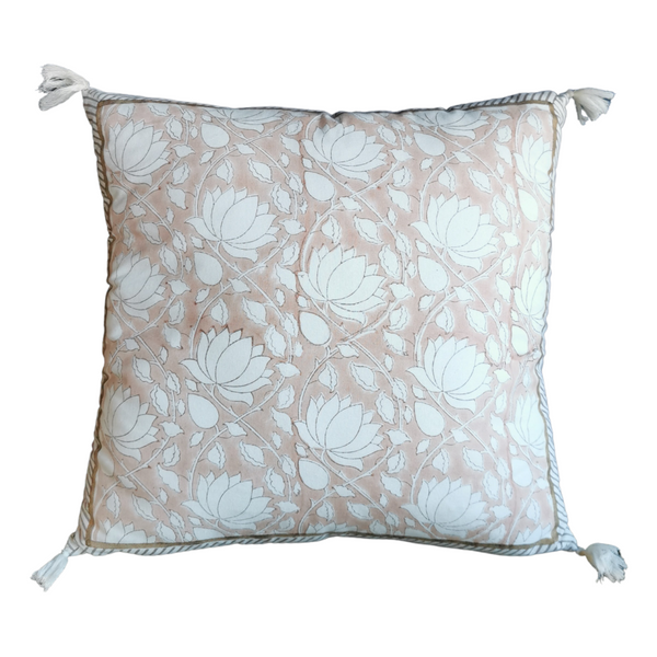 Cushion - Flower print - Rose