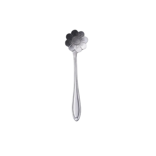 Flower Spoons - Stainless Steel - Silver, Gold & Rose Gold