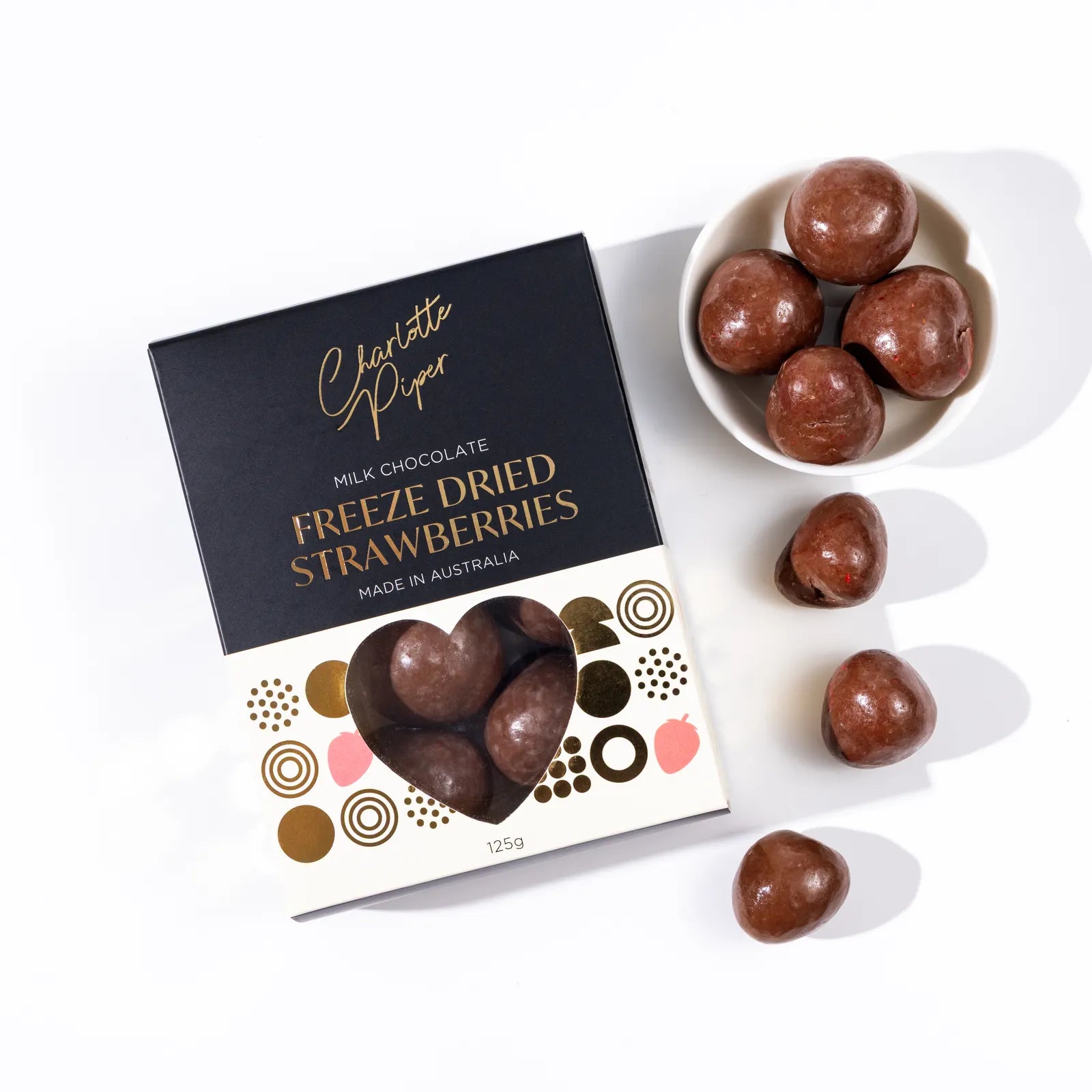 Milk Chocolate Freeze Dried Berries 125g