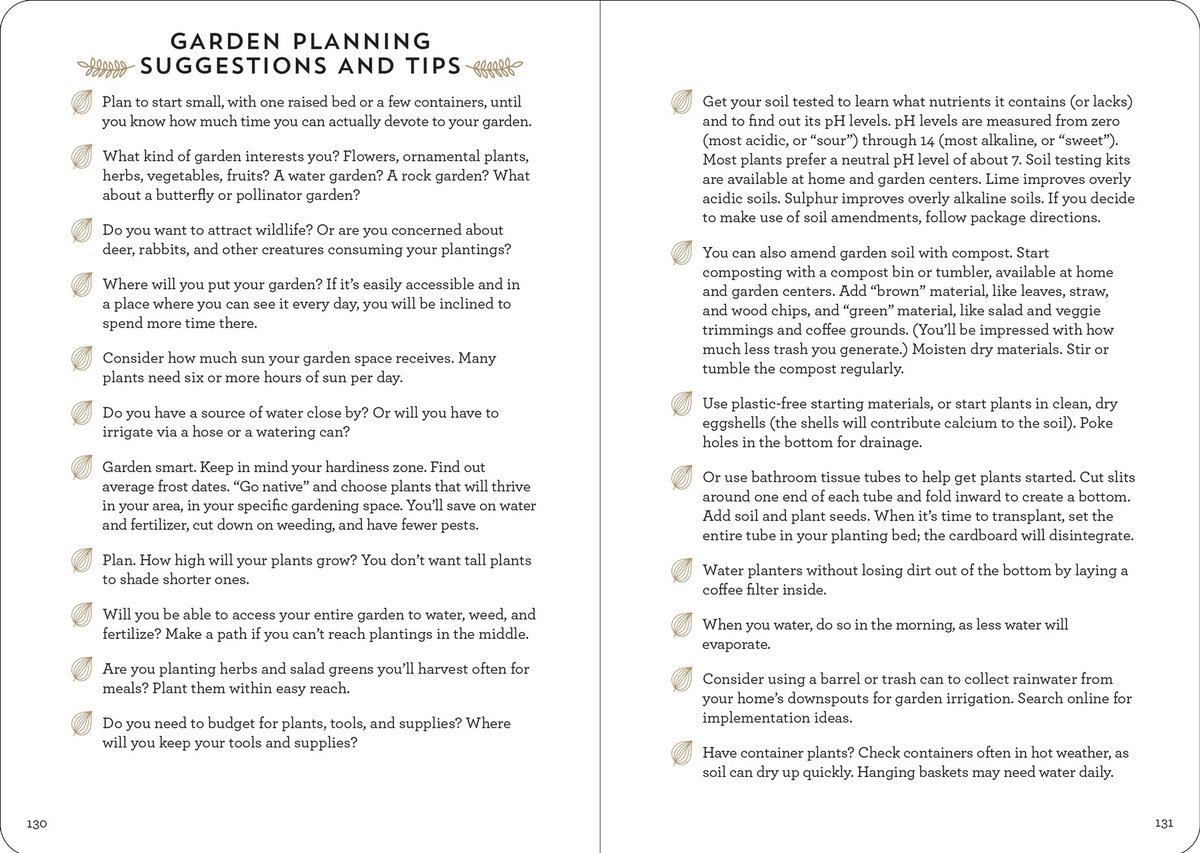 Journal - Gardener's Logbook Black