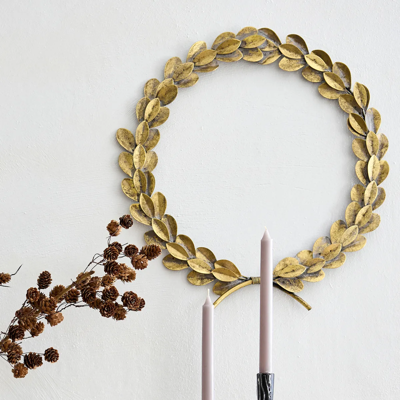 Gold Leaf Wreath