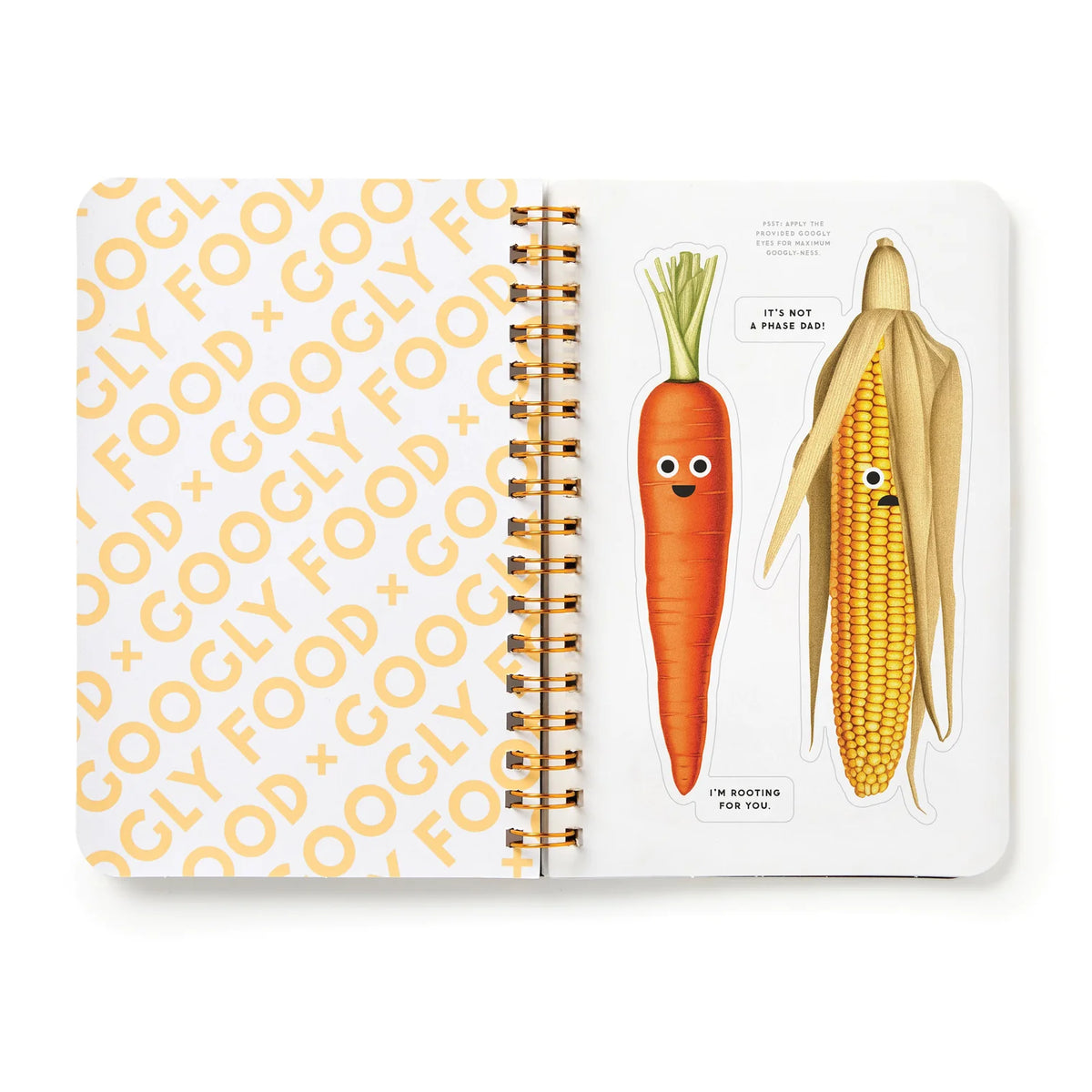 Sticker Book 'Googly Food'