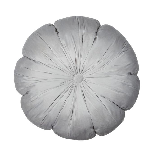 Cushion - Grey Velvet Flora