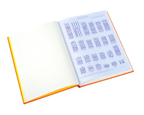 Journal - Grids and Guides Orange