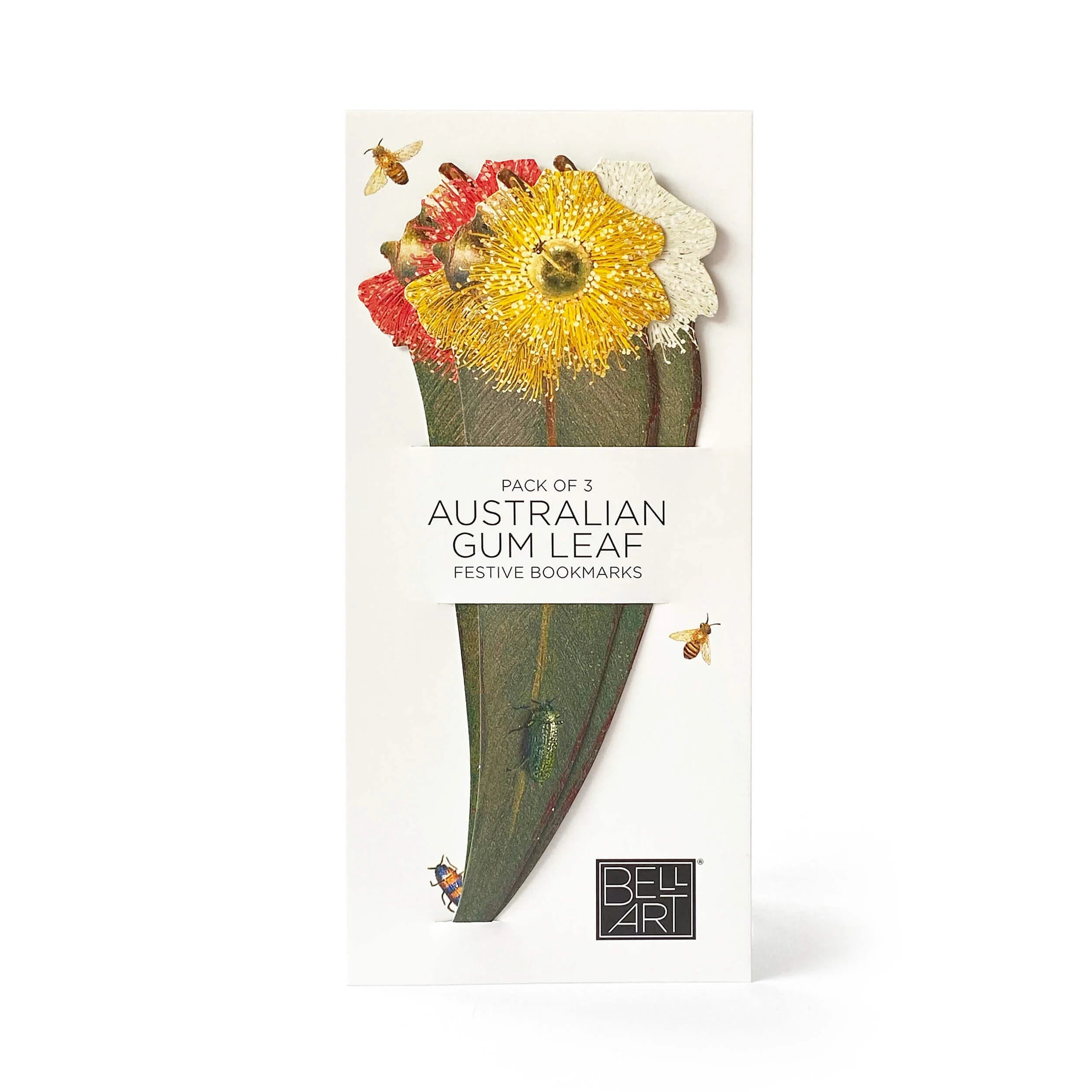 Bookmark Gum Leaf - Pack of 3