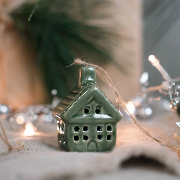Ceramic Hanging House Decorations - 3 Colours