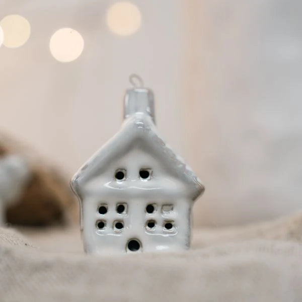 Ceramic Hanging House Decorations - 3 Colours