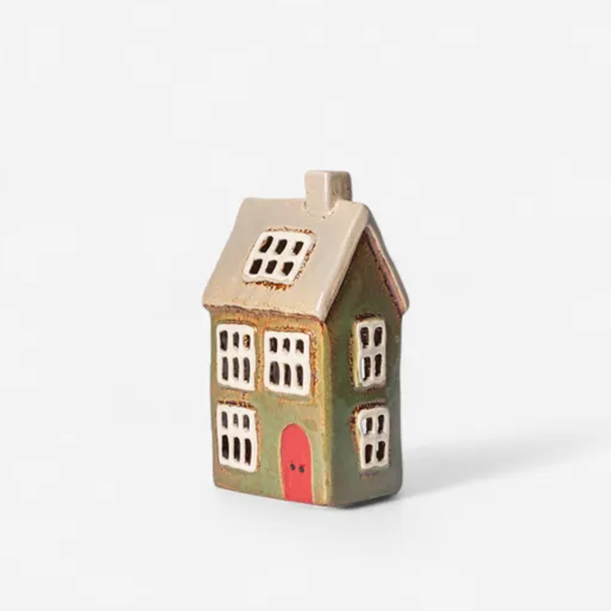 Tealight House Christmas Green - PREORDER now for end OCTOBER delivery