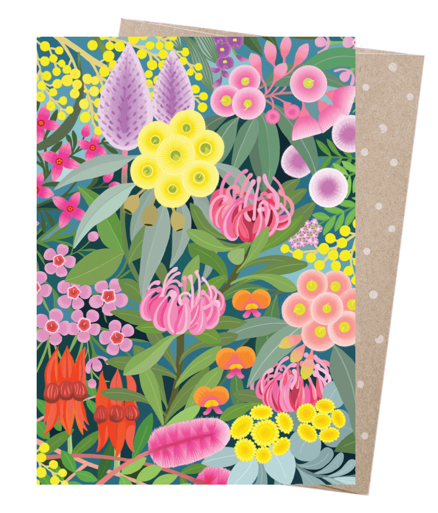 Card - Native Gems - 100% recycled paper