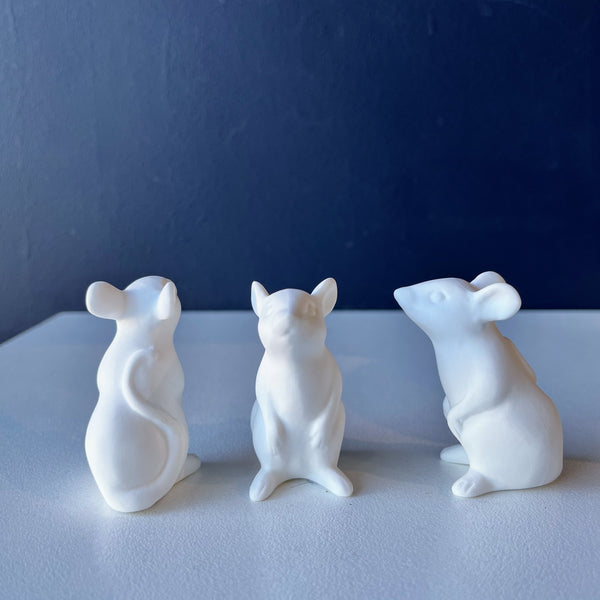 Ceramic Standing Mouse