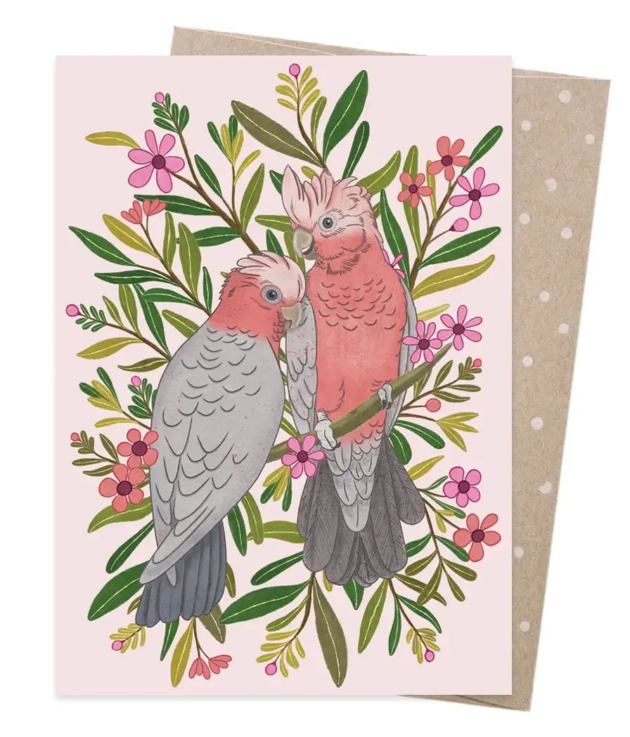 Card - G'day Galahs - 100% recycled paper