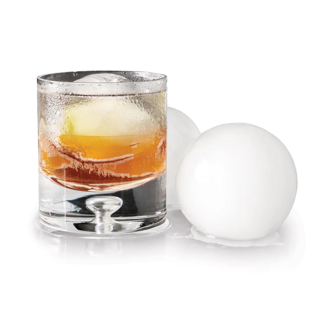 Ice Mould Silicone - Double Ball