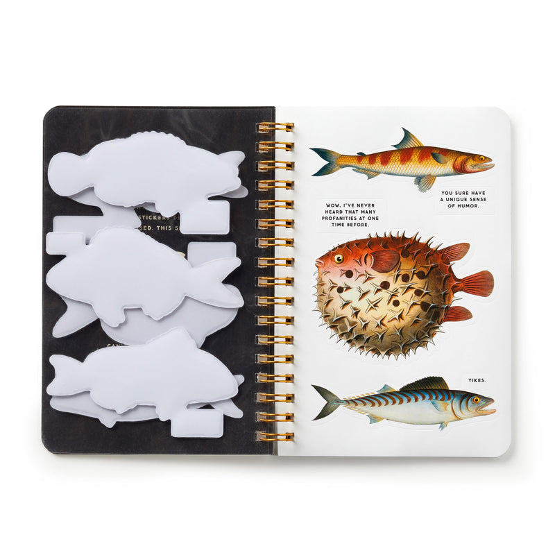 Sticker Book - Judgy Fish