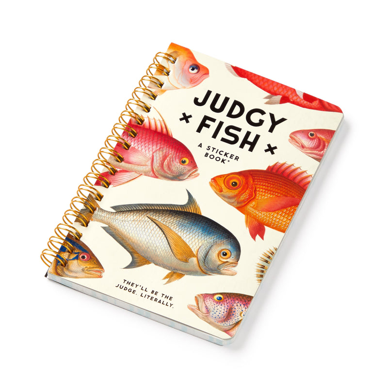 Sticker Book - Judgy Fish