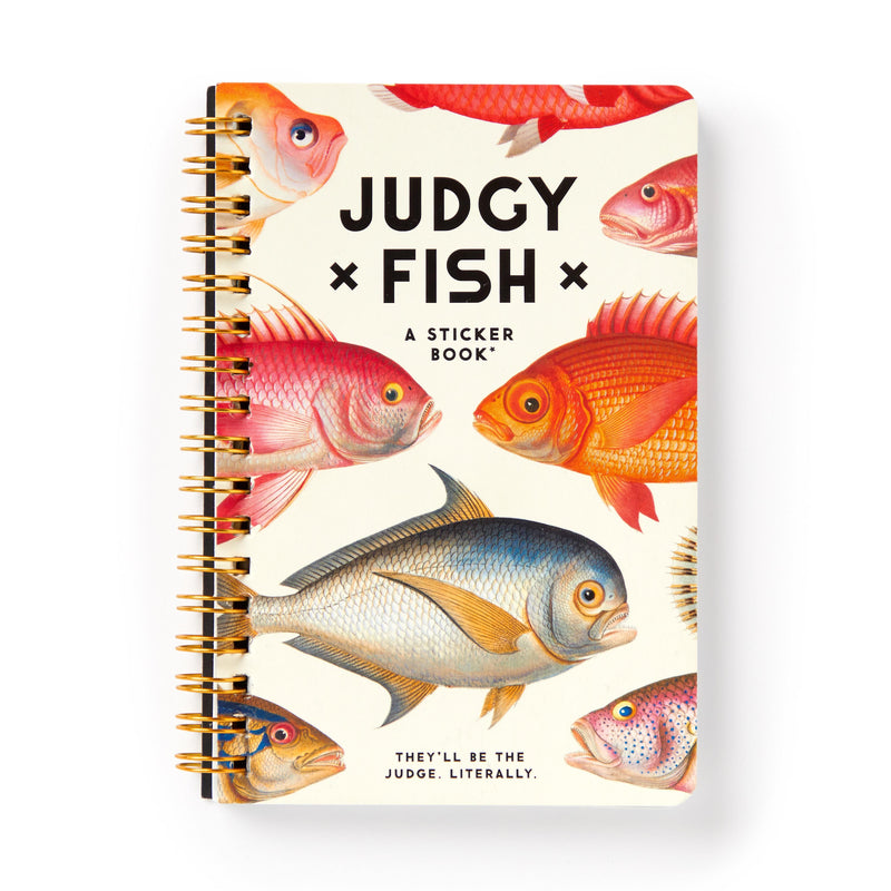 Sticker Book - Judgy Fish