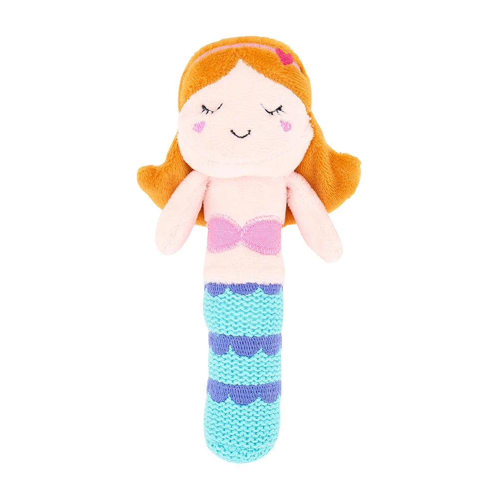 Knit Rattle Mermaid