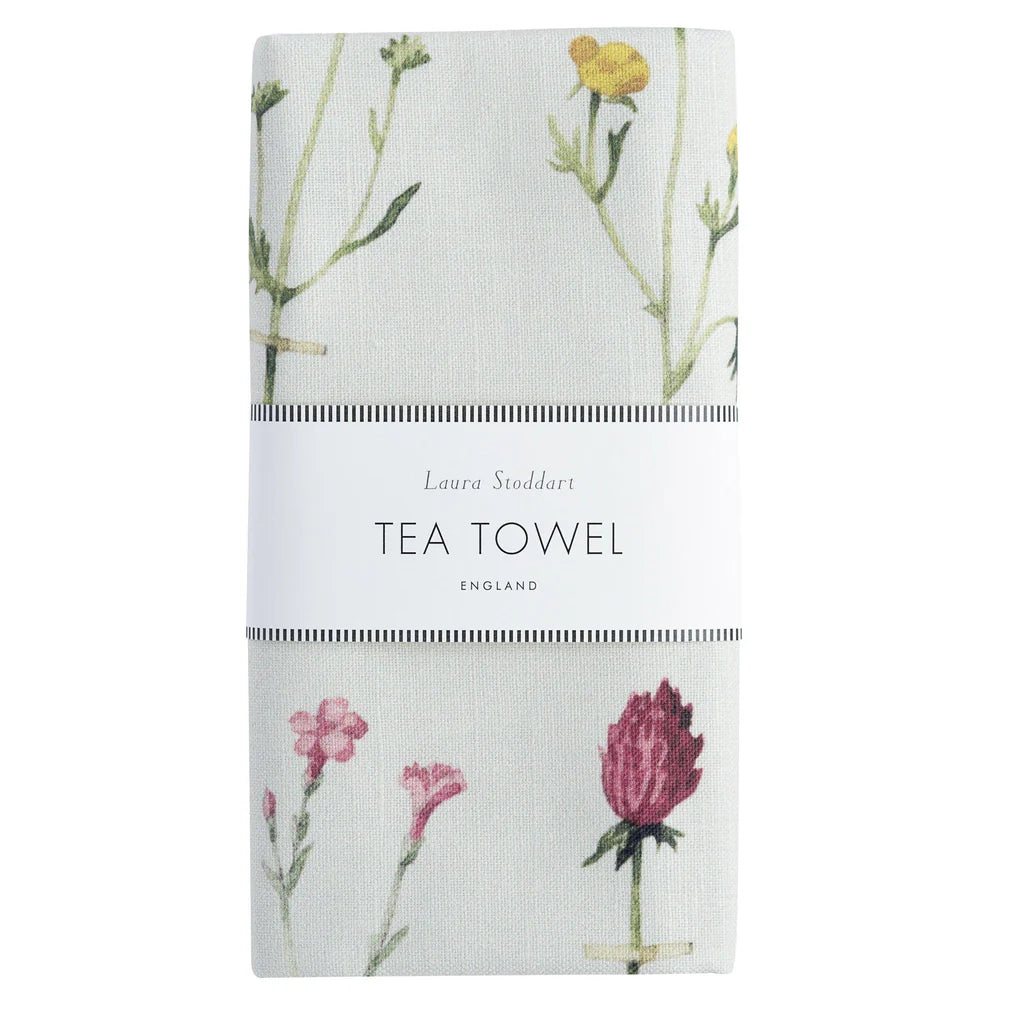 Tea Towel - Wild Flowers - Laura Stoddart