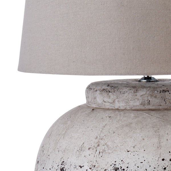 Table Lamp - Rustic Grey