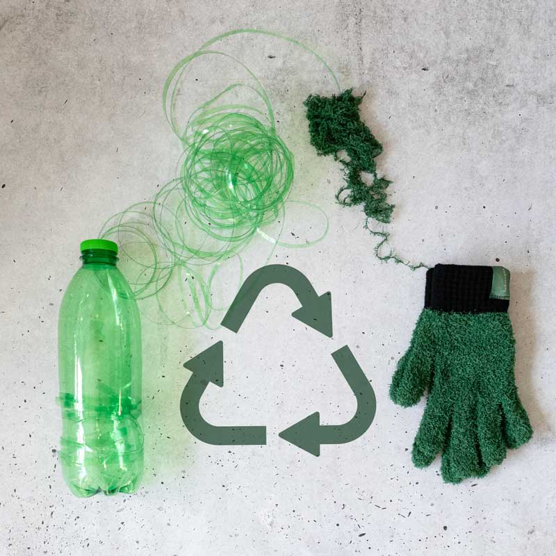 Gloves Leaf Love Green