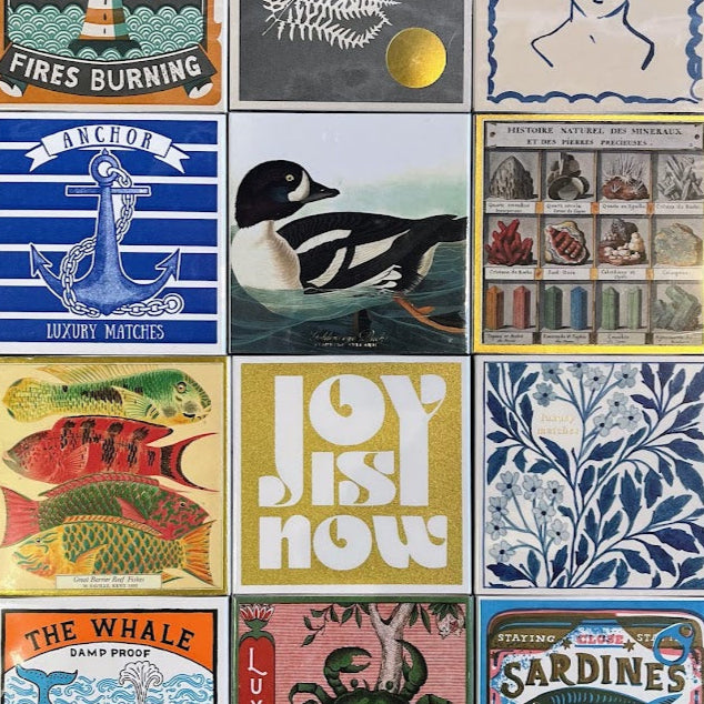 Jumbo Match Boxes - Retro Designs