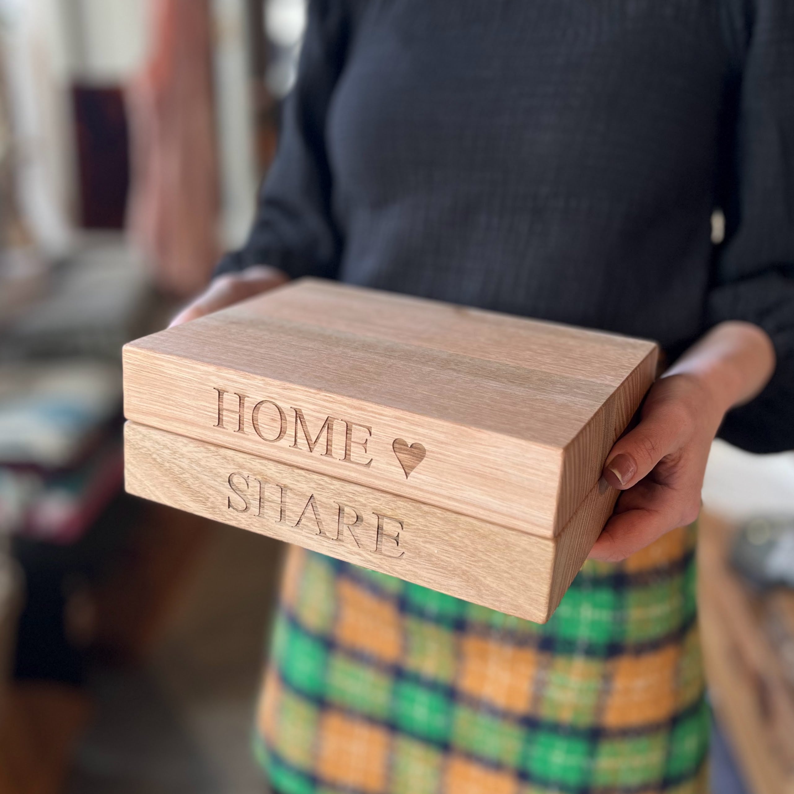 Medium Fat Wooden Serving & Cutting Boards - Tasmanian Oak - Handmade by Verde