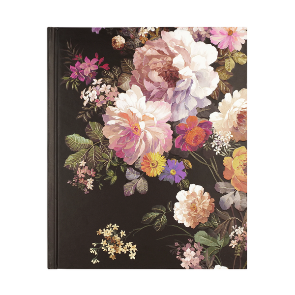 Journal - Midnight Floral Gilded