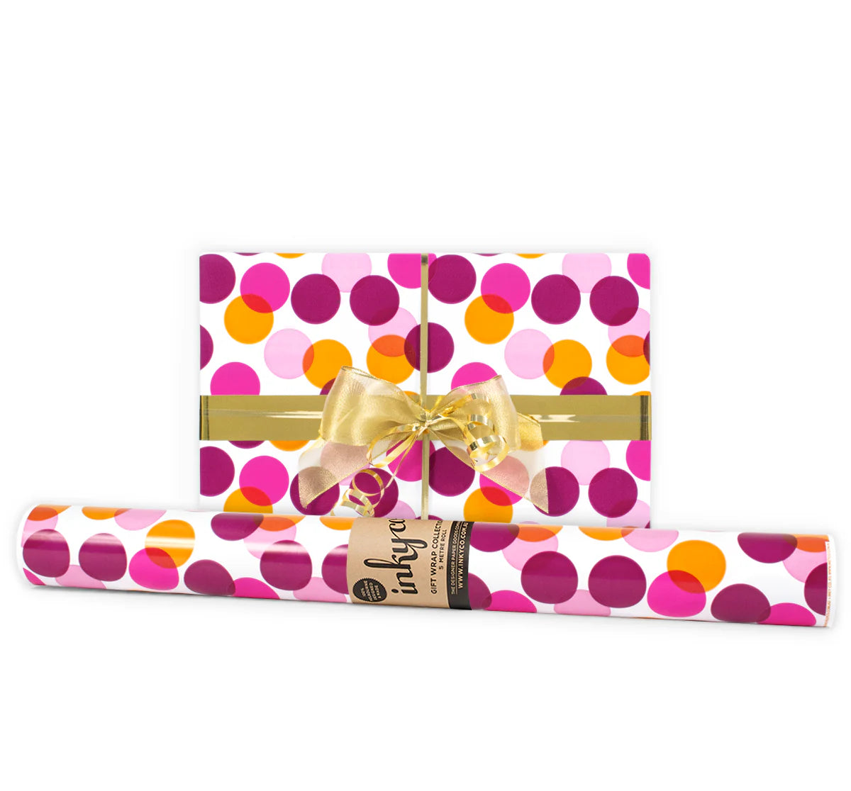 Wrapping Paper Roll - Assorted Designs - 5 Metres