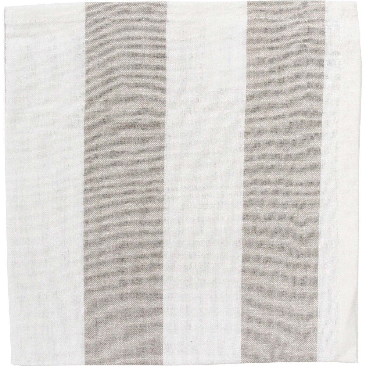 Napkin Chambray Stripe - Blue, Olive and Natural