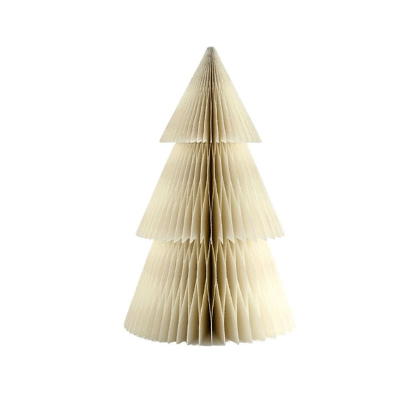 Christmas Standing Tree - Paper with Glitter - 31cm