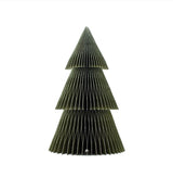 Christmas Standing Tree - Paper with Glitter - 45cm