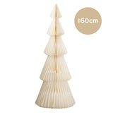 Christmas Tree Standing - Paper Off-White - Tall