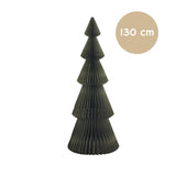 Christmas Tree Standing - Paper Olive Green - Tall