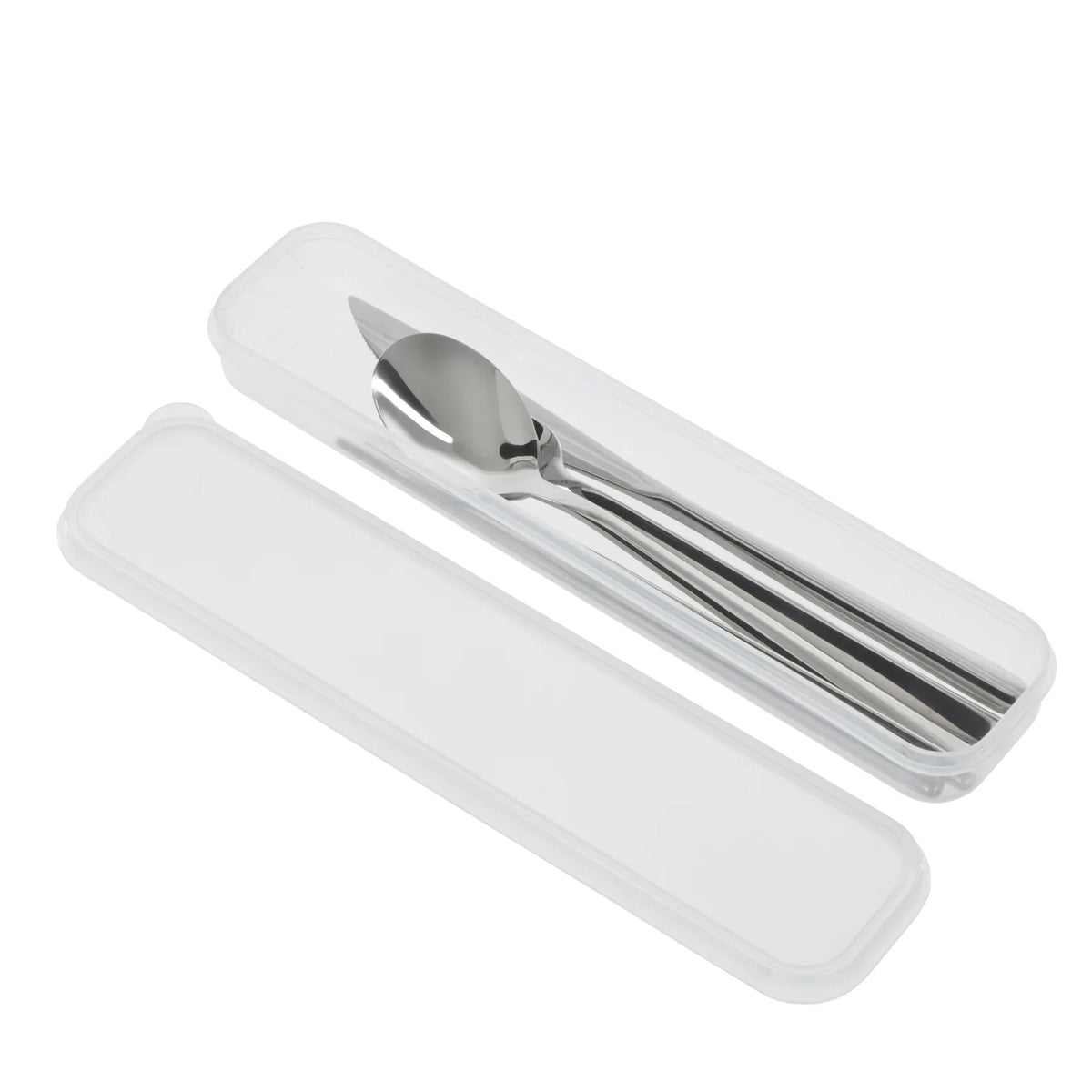 Picnic Cutlery Set - 4-piece - Stainless Steel