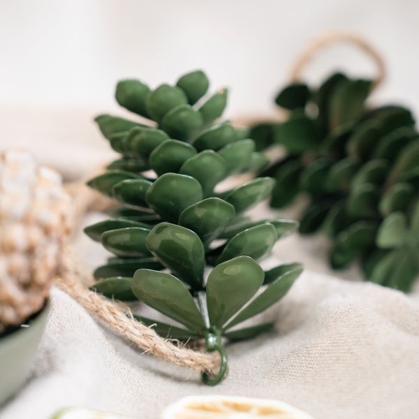 Pinecone Hanging Decoration Green