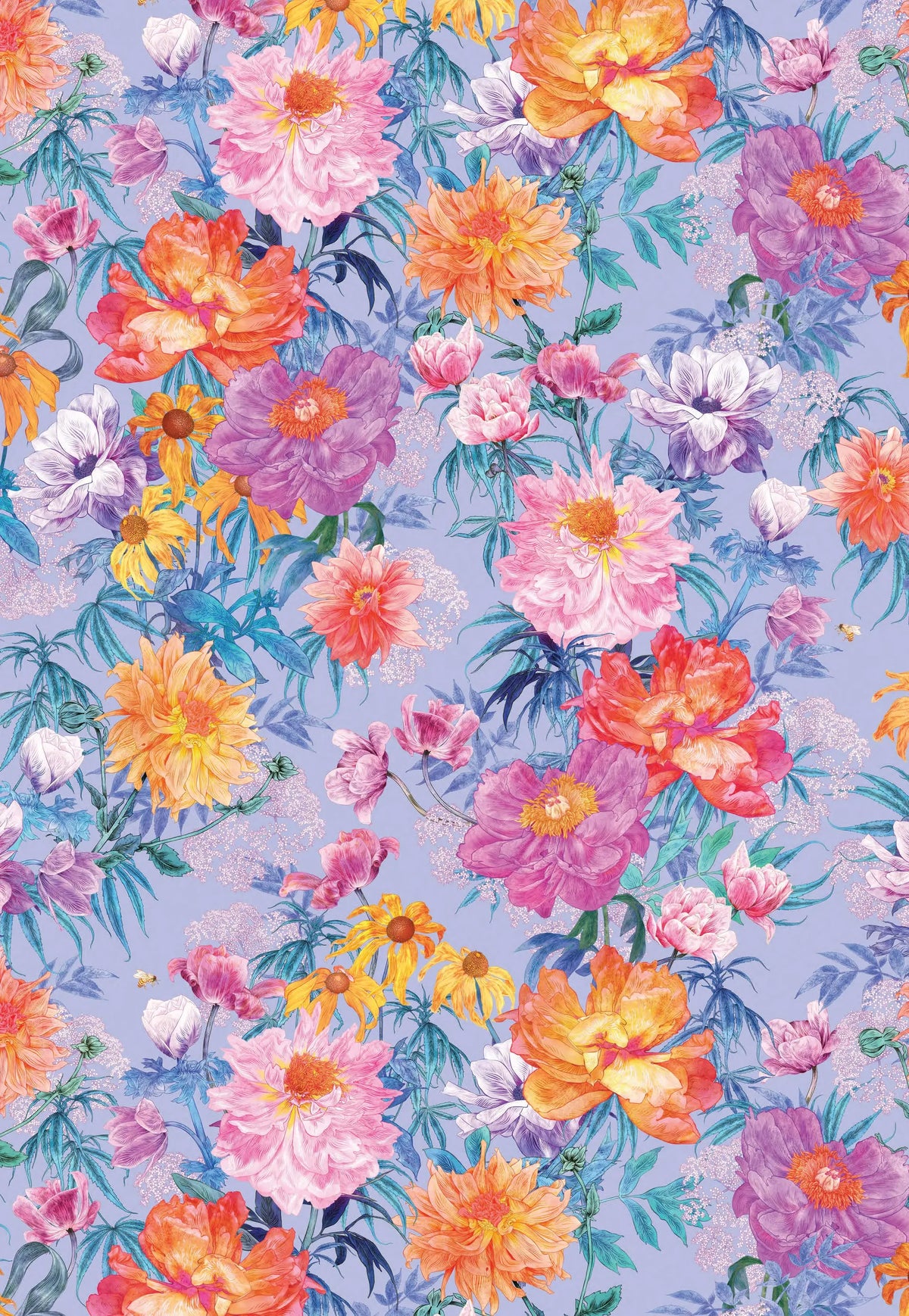Wrapping Paper Book - Posy by Adriana Picker