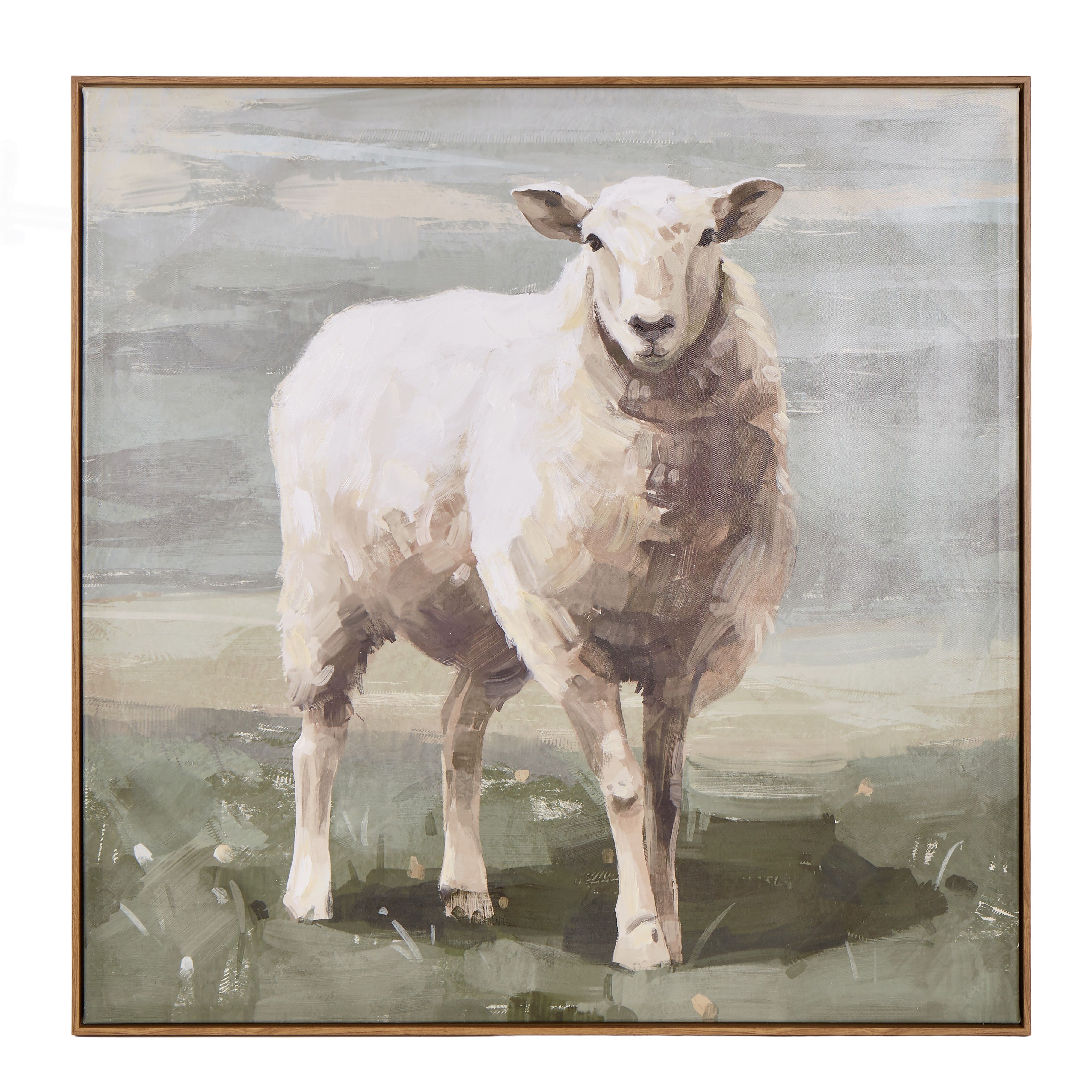 Canvas Wall Art Little Lamb