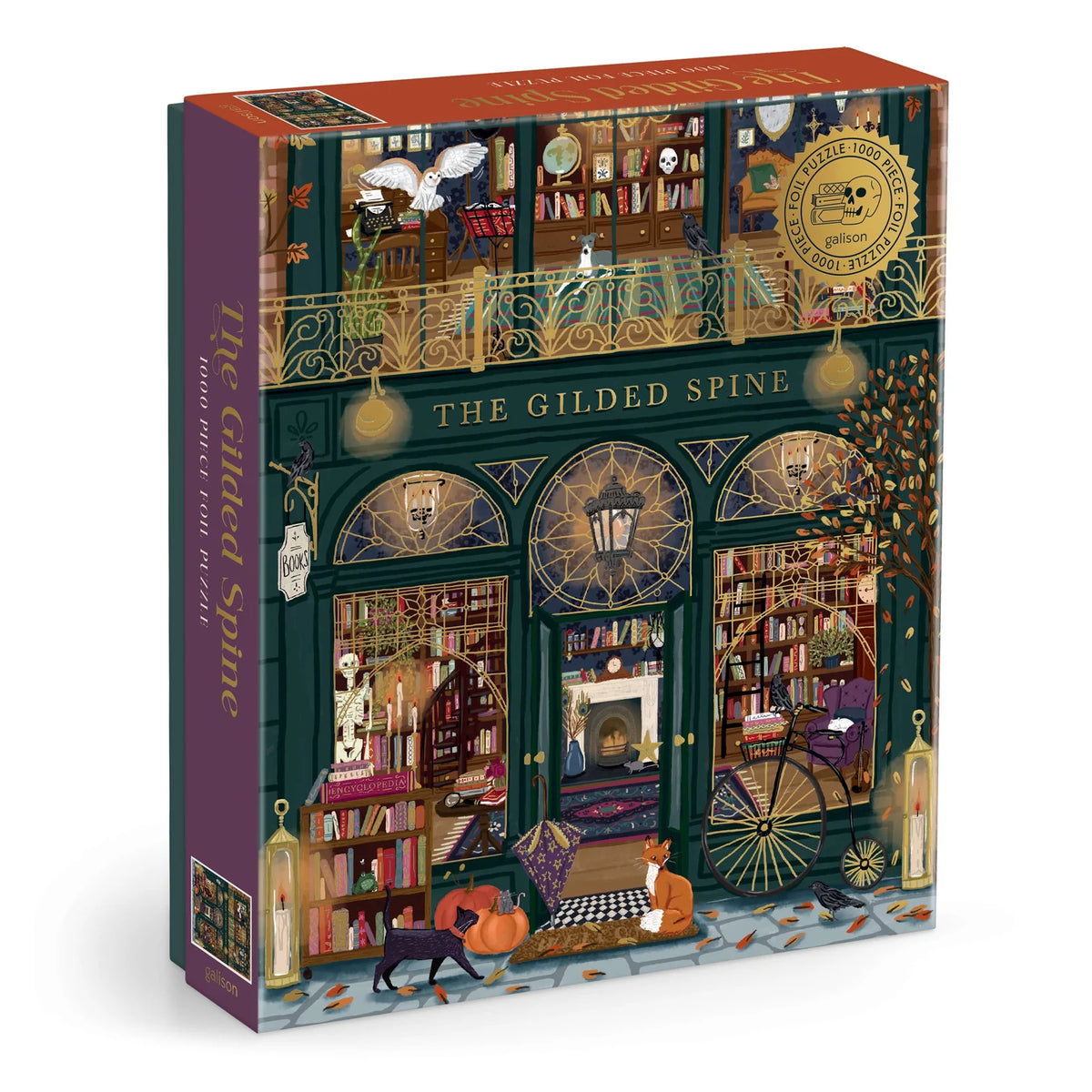 Puzzle - The Gilded Spine - 1000 piece